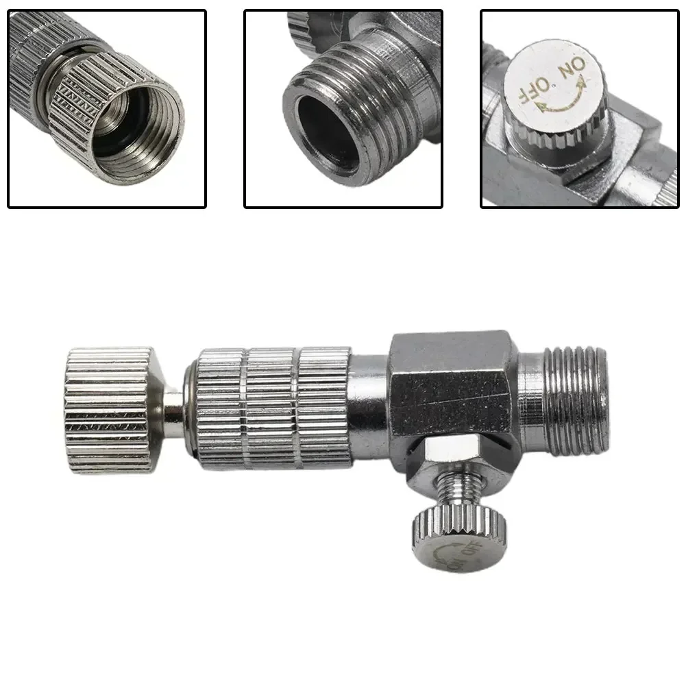 Airbrush Adapter Quick Release Connector 4.5cm Release Coupling Adapter Connect For Spray Painting Adjustable Tool Accessory
Airbrush Adapter Quick Release Connector 4.5cm Release Coupling Adapter Connect For Spray Painting Adjustable Tool Accessory