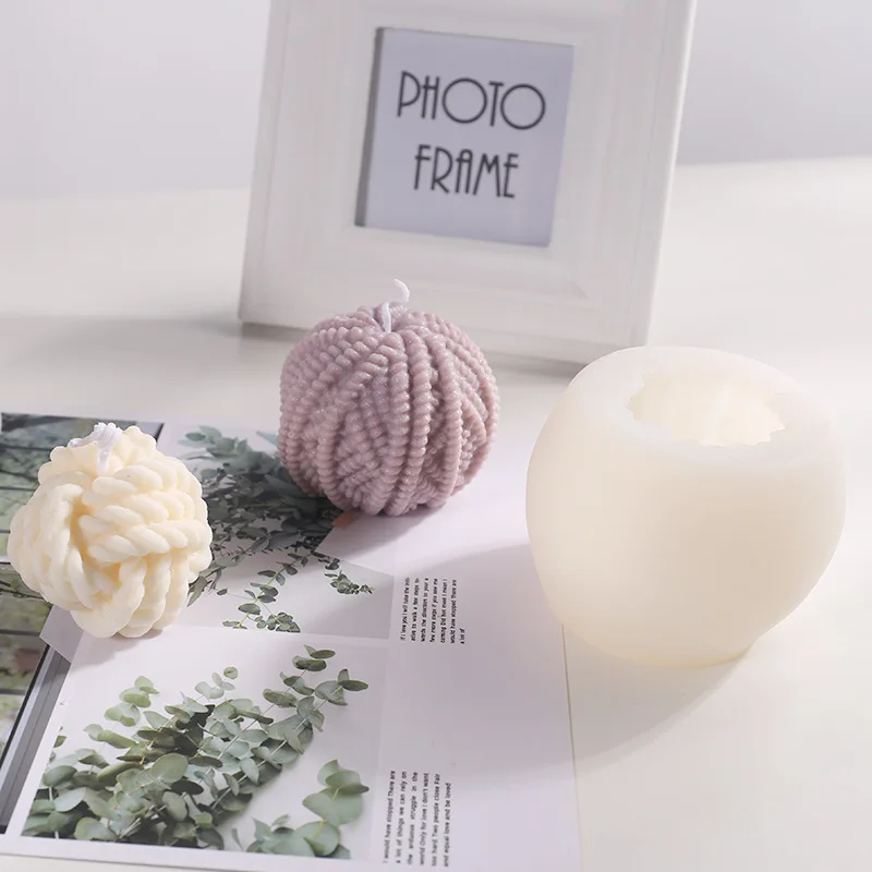 Christmas Woolen Ball Silicone Mold Korean DIY Candle Mold Design For Handmade Soap Making Scented Candle Resin Mold Home Decor
Christmas Woolen Ball Silicone Mold Korean DIY Candle Mold Design For Handmade Soap Making Scented Candle Resin Mold Home Decor