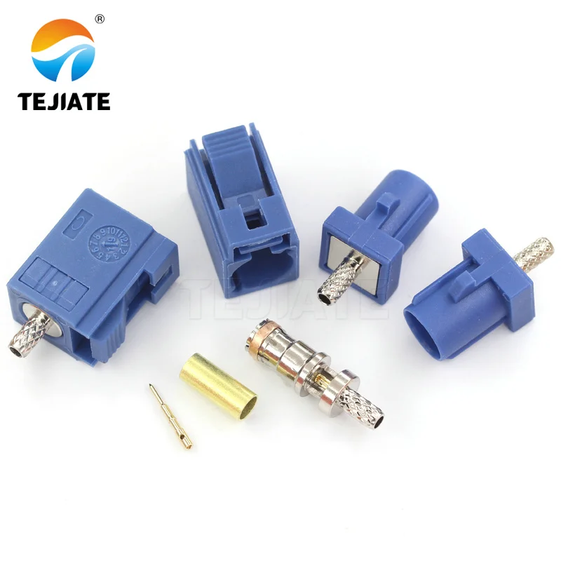 1PCS Fakra-c Female and Male Soldering RF Coaxial Connector Radio Crimp Straight Unfinished Line
1PCS Fakra-c Female and Male Soldering RF Coaxial Connector Radio Crimp Straight Unfinished Line