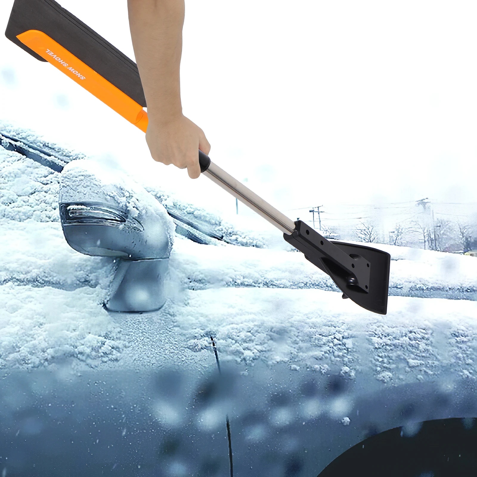 Car Snow Shovel Scraper Winter Tool ABS Ice Scrapers Extendable Long H Vehicle Necessities Glass Defrosting Snow Removal
Car Snow Shovel Scraper Winter Tool ABS Ice Scrapers Extendable Long H Vehicle Necessities Glass Defrosting Snow Removal