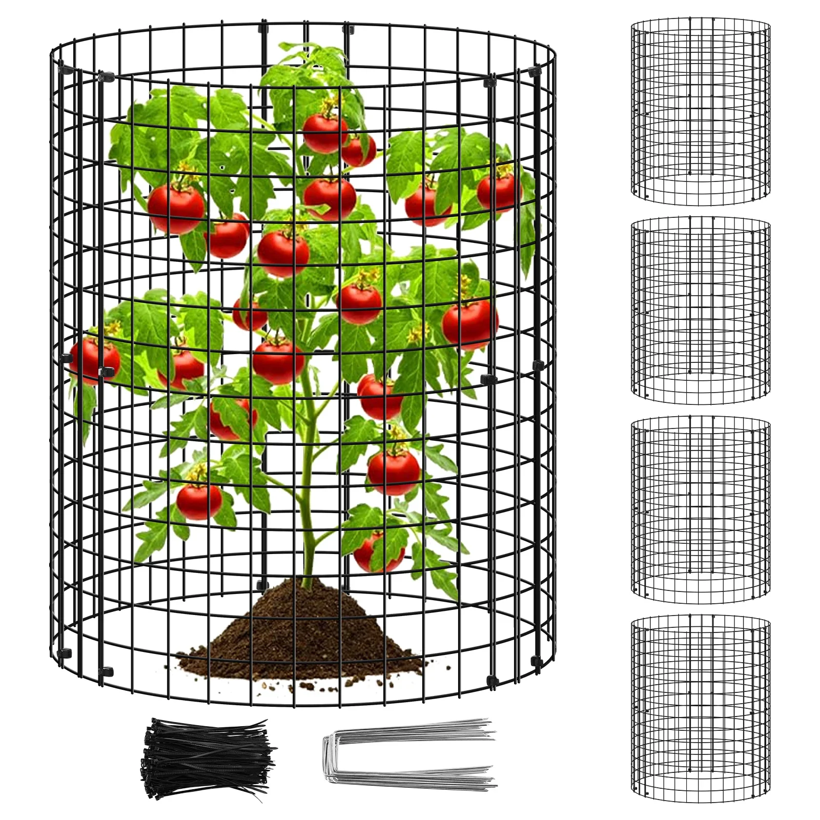 15Pcs Iron Mesh Plants Cages to Keep Animals Out Garden Plants Protection Mesh Flower Pot Covers Rustproof for Indoor Outdoor
15Pcs Iron Mesh Plants Cages to Keep Animals Out Garden Plants Protection Mesh Flower Pot Covers Rustproof for Indoor Outdoor