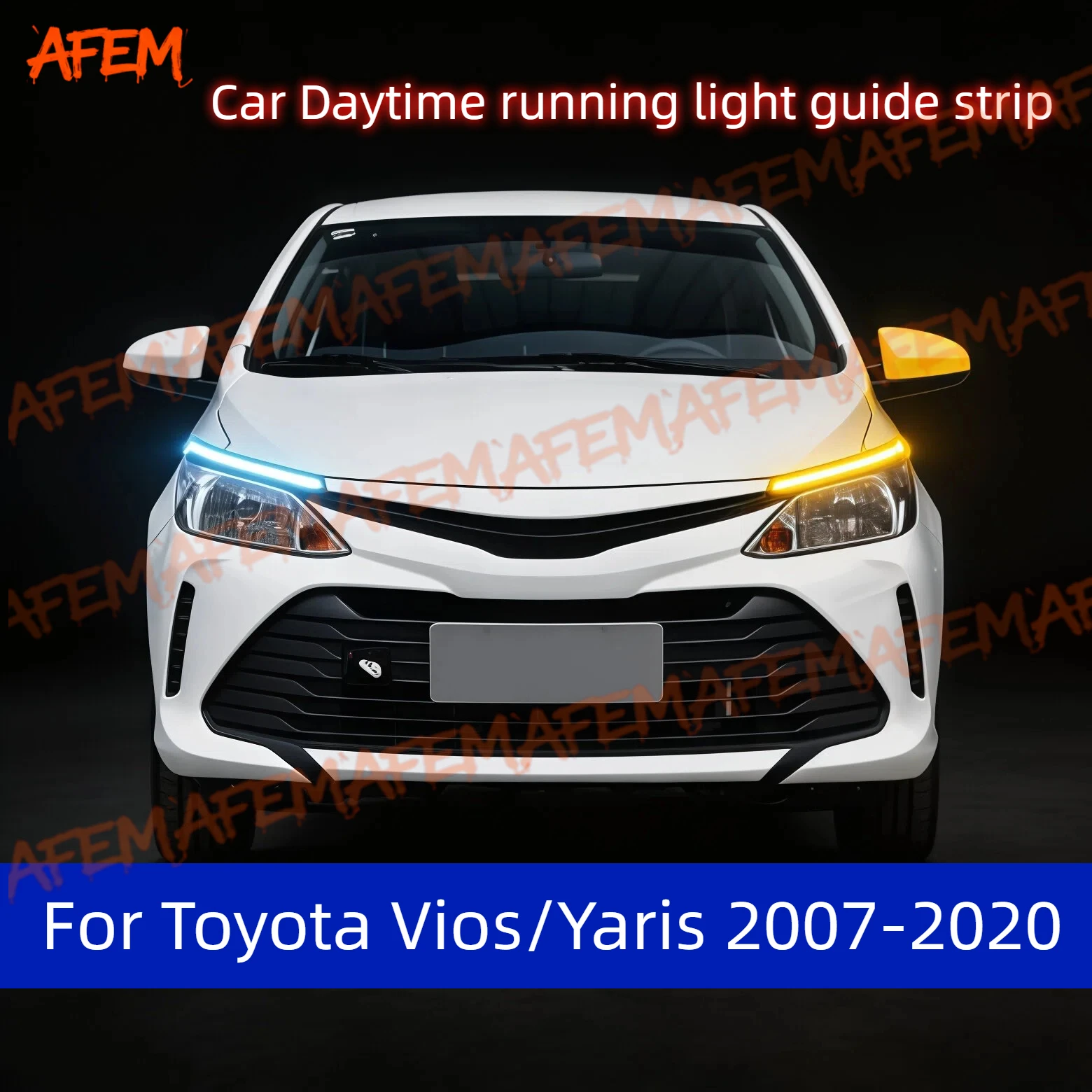 2Pcs 12V Led Guide Strip Headlight For Car Daytime Running Lights Turn Signal Bulb DRL For Toyota Vios/Yaris 2007-2020
2Pcs 12V Led Guide Strip Headlight For Car Daytime Running Lights Turn Signal Bulb DRL For Toyota Vios/Yaris 2007-2020