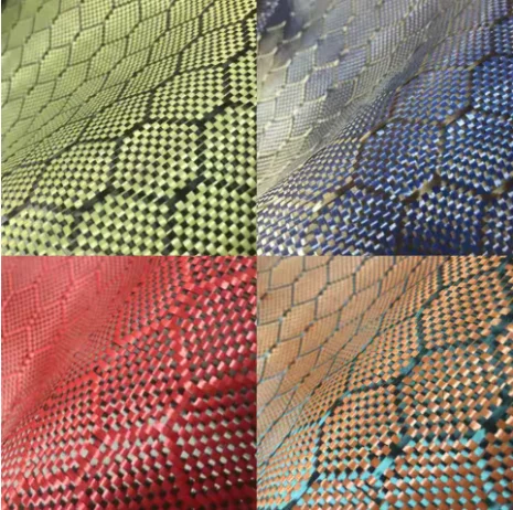 3K 240gsm Red Football Honeycomb pattern Kevlar Hybrid Carbon Fiber Fabric Cloth 40"/100cm width Roll Packaging
3K 240gsm Red Football Honeycomb pattern Kevlar Hybrid Carbon Fiber Fabric Cloth 40"/100cm width Roll Packaging