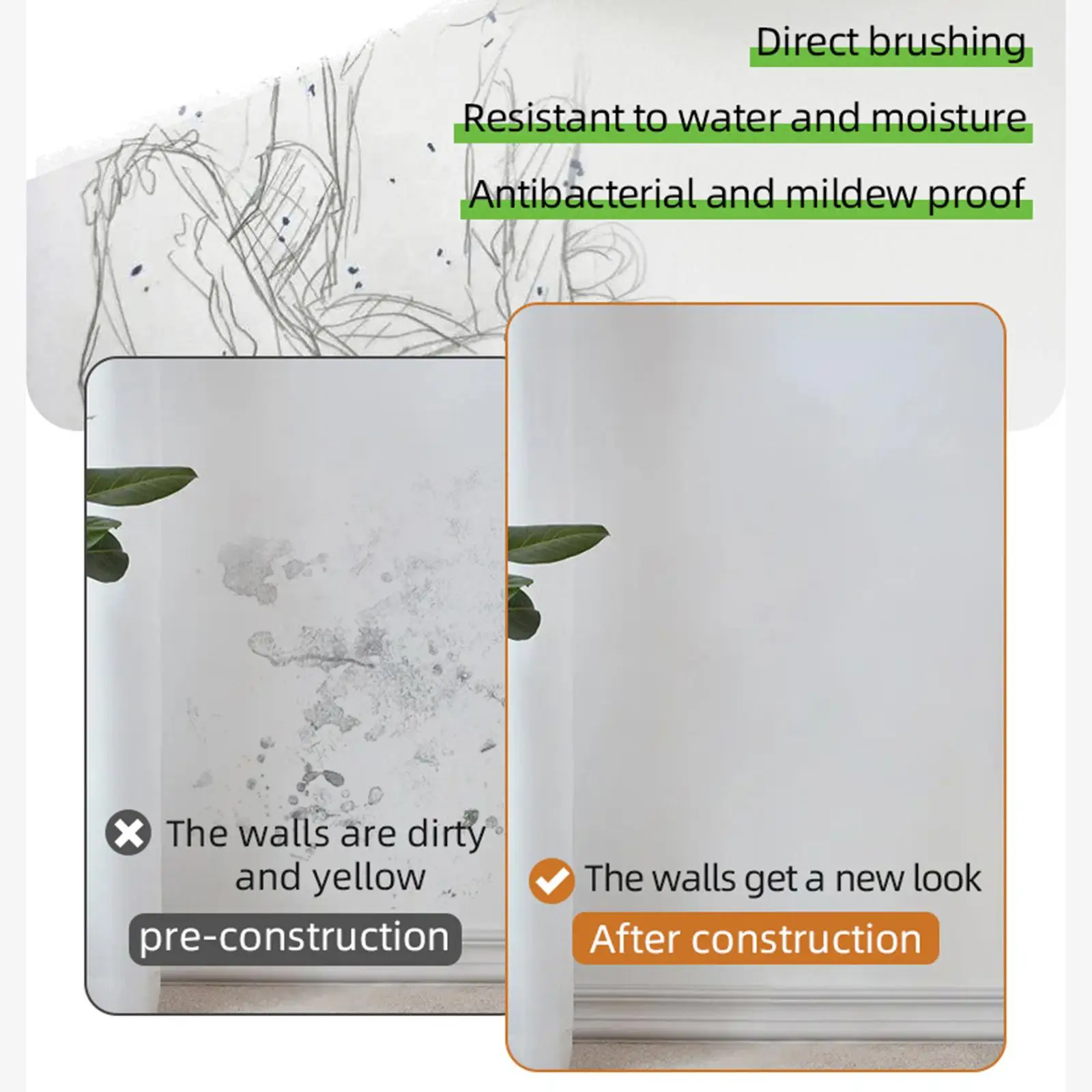 Small Roller Brush Wall Repair Tool Effortless Cleaning Touch up Paint
Small Roller Brush Wall Repair Tool Effortless Cleaning Touch up Paint