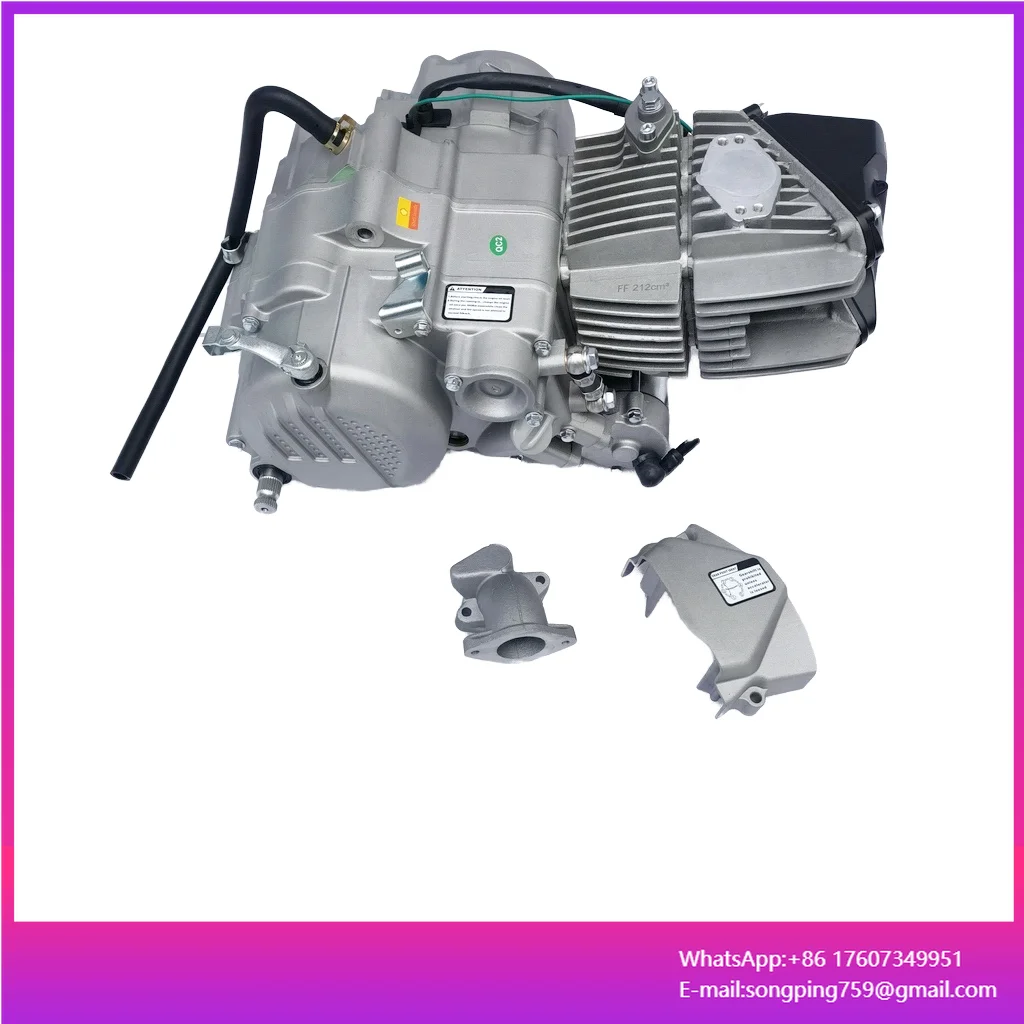 212cc 4-Valves 4 Stroke CDI Ignition New Engine for Dirt Bikes Pit Bikes Motorcycles with Full Accessories Zongshen W212 Engine
212cc 4-Valves 4 Stroke CDI Ignition New Engine for Dirt Bikes Pit Bikes Motorcycles with Full Accessories Zongshen W212 Engine