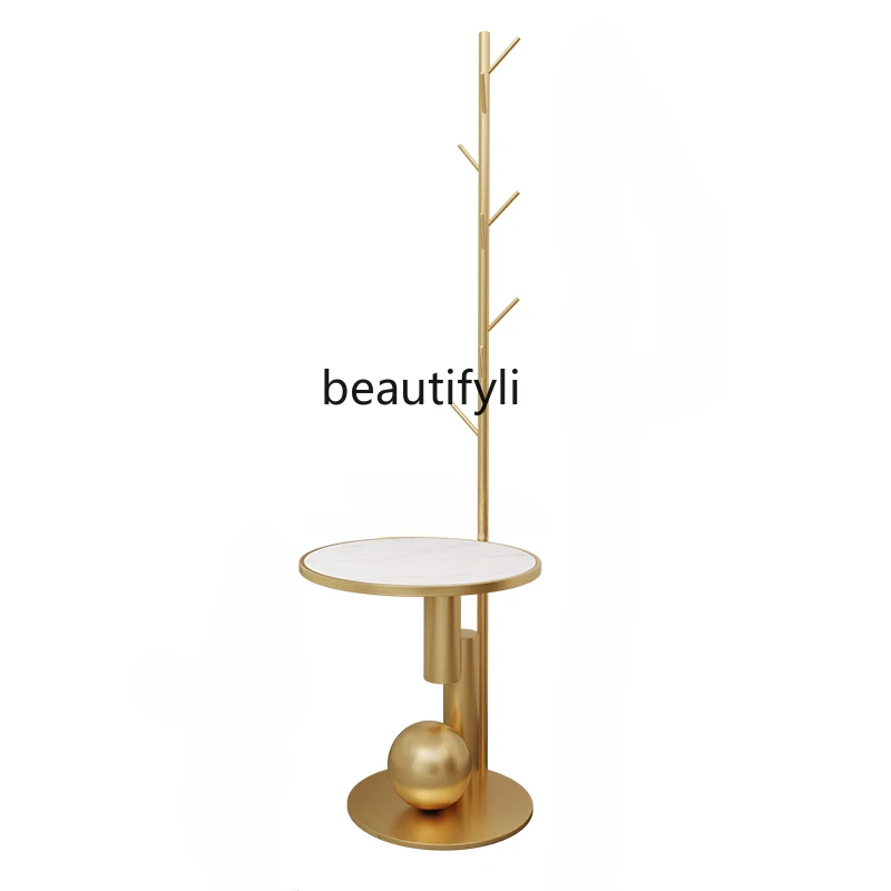 Hanger Floor Bedside Table Clothes Rack Integrated Indoor Simple Single Rod Vertical Coat Rack
Hanger Floor Bedside Table Clothes Rack Integrated Indoor Simple Single Rod Vertical Coat Rack