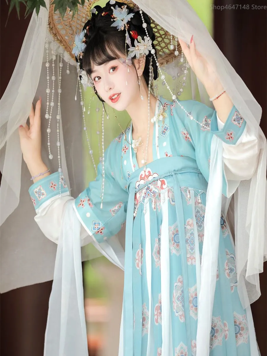 Hanfu Chinese Traditional Dress Cosplay Costumes Ethnic Style Show Stage Embroidery Fashion Clothes Women Clothing Party
Hanfu Chinese Traditional Dress Cosplay Costumes Ethnic Style Show Stage Embroidery Fashion Clothes Women Clothing Party