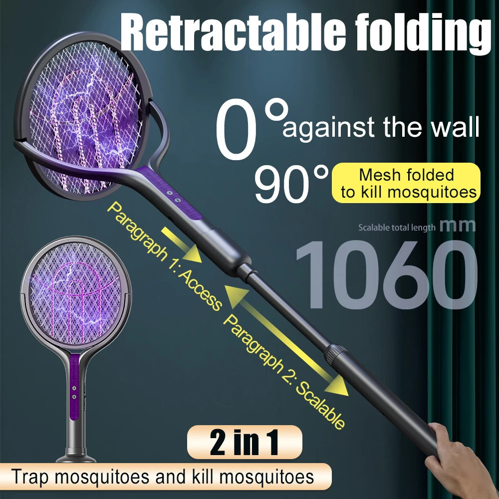 2-in-1 multi functional mosquito killer multi functional electric fly mosquito killer lamp angle retractable USB reactive
2-in-1 multi functional mosquito killer multi functional electric fly mosquito killer lamp angle retractable USB reactive