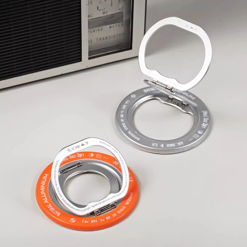 WAKCAS Aluminium Magnetic Phone Ring Holder Extendable Phone Stand for iphone 16/17 Series Custom Multi-angle Metal Bracket
WAKCAS Aluminium Magnetic Phone Ring Holder Extendable Phone Stand for iphone 16/17 Series Custom Multi-angle Metal Bracket