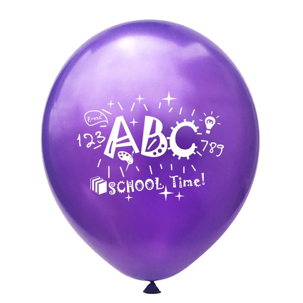 20Pcs 12 Inches Vibrant School Balloons Creative Design Hanging Ceiling Wall Door Window Decoration Party Supplies
20Pcs 12 Inches Vibrant School Balloons Creative Design Hanging Ceiling Wall Door Window Decoration Party Supplies