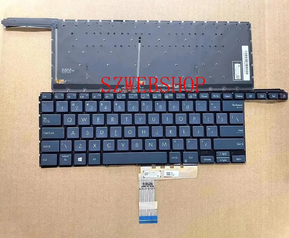 Новая клавиатура с подсветкой для ноутбука ASUS ZenBook Pro Duo UX581 UX581G UX581GV UX581L UX581LV США
Новая клавиатура с подсветкой для ноутбука ASUS ZenBook Pro Duo UX581 UX581G UX581GV UX581L UX581LV США