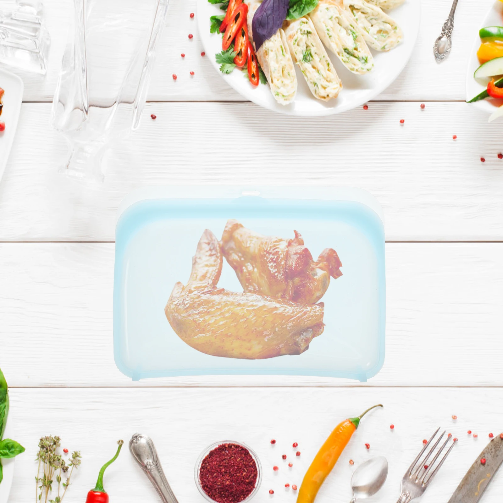 Silicone Food Pouch Reusable Freeze Bag Multi Function Fridge Storage Convenient Daily Food Supplies Convenient Freeze Bag 
Silicone Food Pouch Reusable Freeze Bag Multi Function Fridge Storage Convenient Daily Food Supplies Convenient Freeze Bag