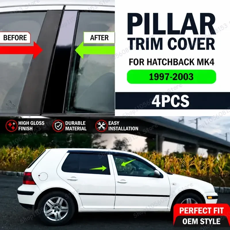 For Volkswagen Golf 4 MK4 IV 1997 1998 1999 2000 2001 2002 2003 Door Window Pillar Trim Stickers Auto Styling Kit Car
For Volkswagen Golf 4 MK4 IV 1997 1998 1999 2000 2001 2002 2003 Door Window Pillar Trim Stickers Auto Styling Kit Car