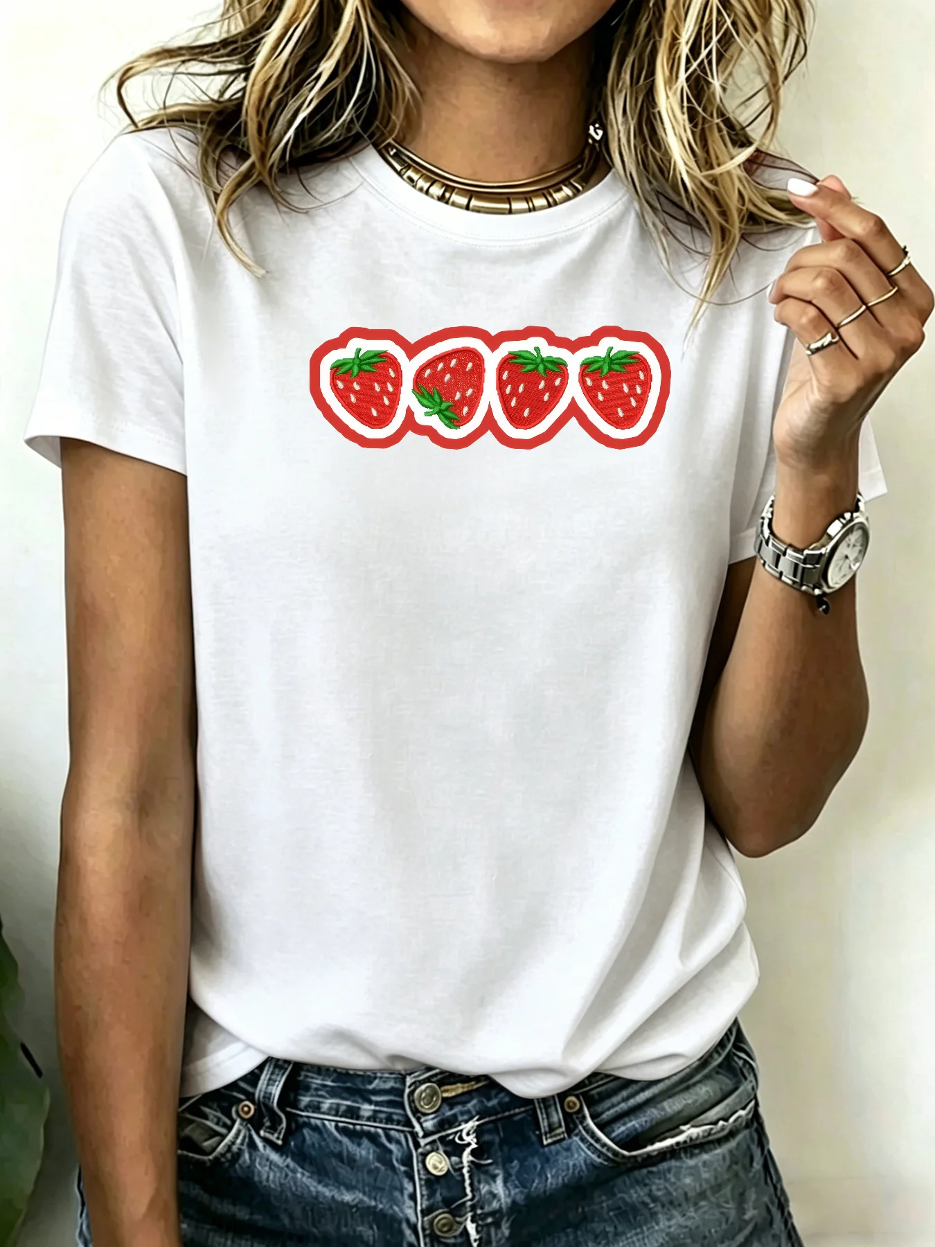 Women's Large Size T-shirt Valentine's Day Romantic Print Short Sleeve Loose Casual Soft Comfortable Breathable
Women's Large Size T-shirt Valentine's Day Romantic Print Short Sleeve Loose Casual Soft Comfortable Breathable
