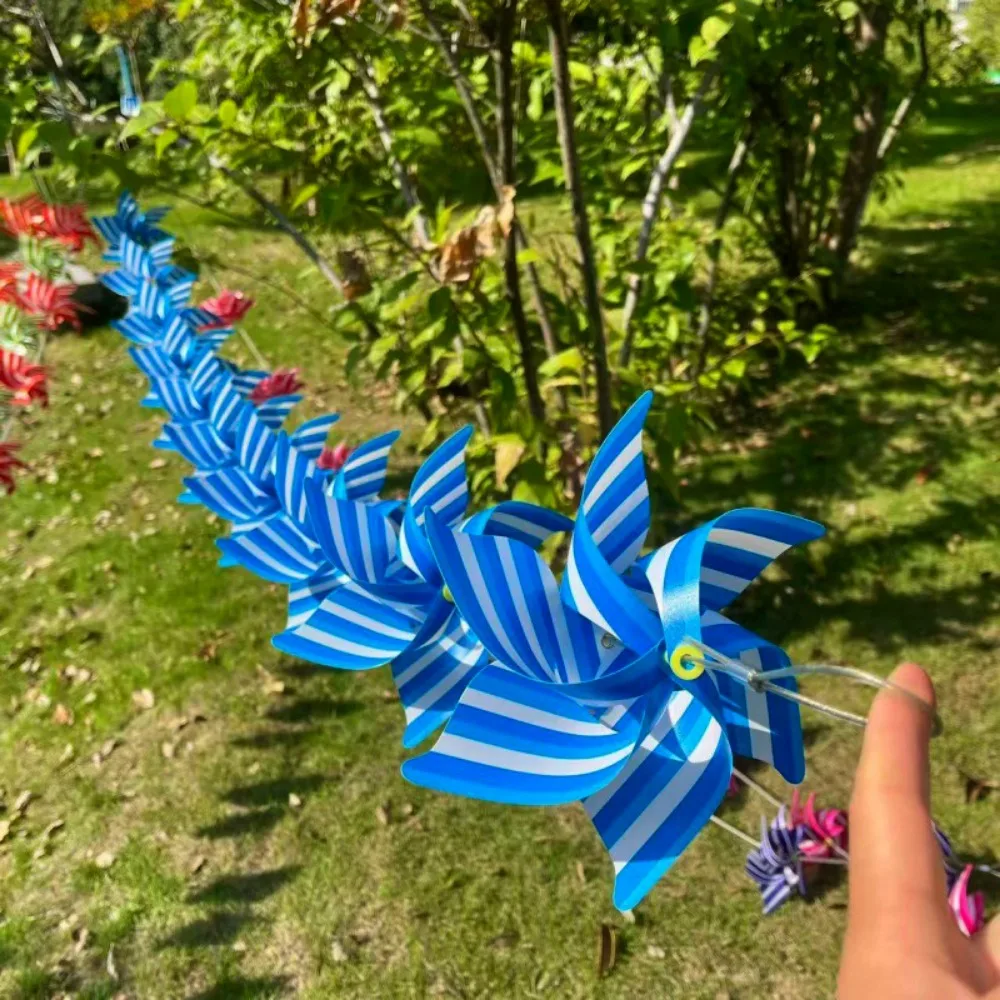 10pcs/set 21cm Arch Corridor Windmill Striped Colorful with Strings Suspension Windmill with Steel Wire Rope Handmade
10pcs/set 21cm Arch Corridor Windmill Striped Colorful with Strings Suspension Windmill with Steel Wire Rope Handmade