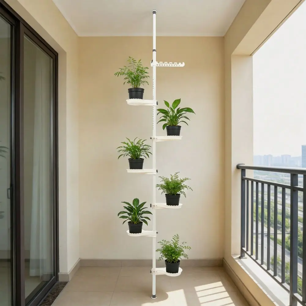 Plant Stand, Plant Holder Pole, Space Saver Corner Flower Pot Display Stand
Plant Stand, Plant Holder Pole, Space Saver Corner Flower Pot Display Stand