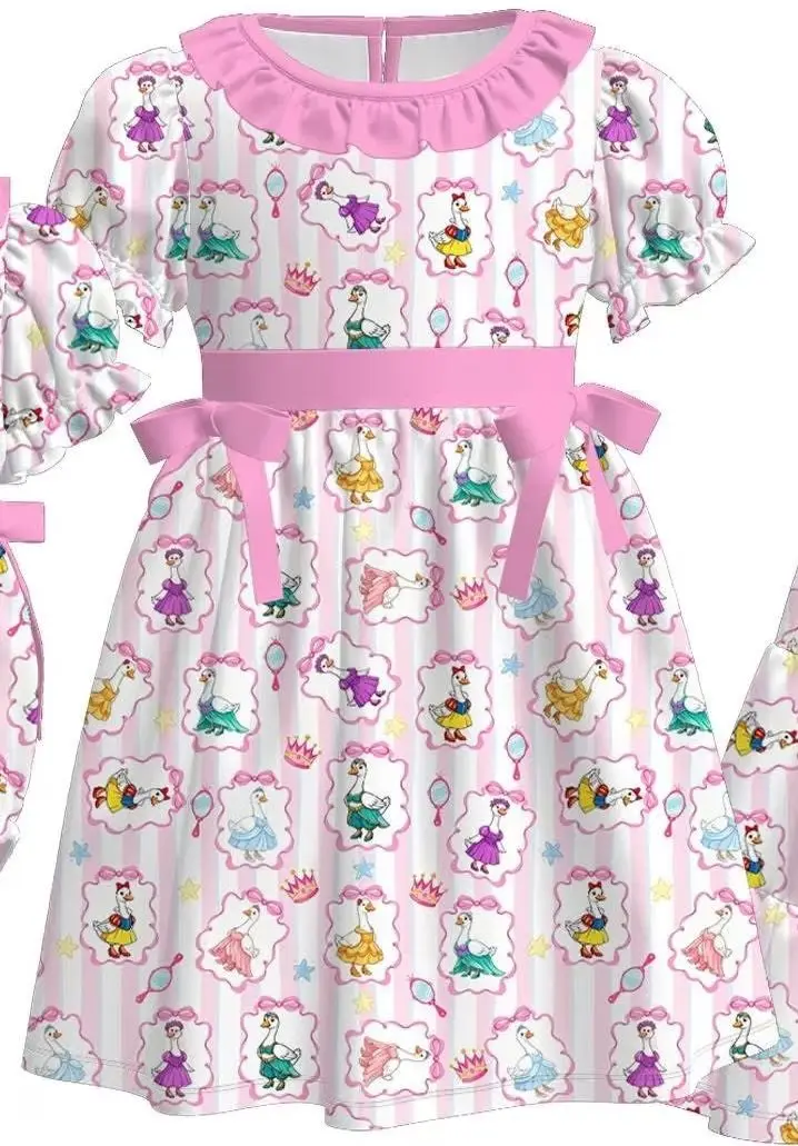 Toddler Girl Cartoon Princess Dress Nautical Ocean Anchor Print Dress Ruffle Neck Bow Casual Summer Girls Dress
Toddler Girl Cartoon Princess Dress Nautical Ocean Anchor Print Dress Ruffle Neck Bow Casual Summer Girls Dress
