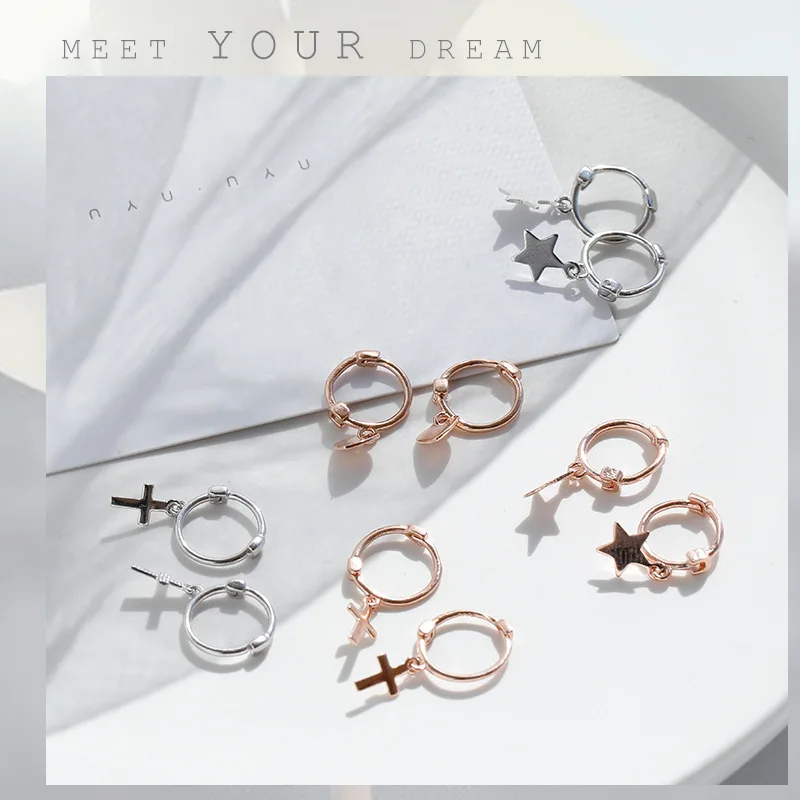 925 Sterling Silver Cross Heart Earrings Woman Luxury Wedding High Quality Chrome Jewelry Accesories Wholesale Prevent Allergies
925 Sterling Silver Cross Heart Earrings Woman Luxury Wedding High Quality Chrome Jewelry Accesories Wholesale Prevent Allergies