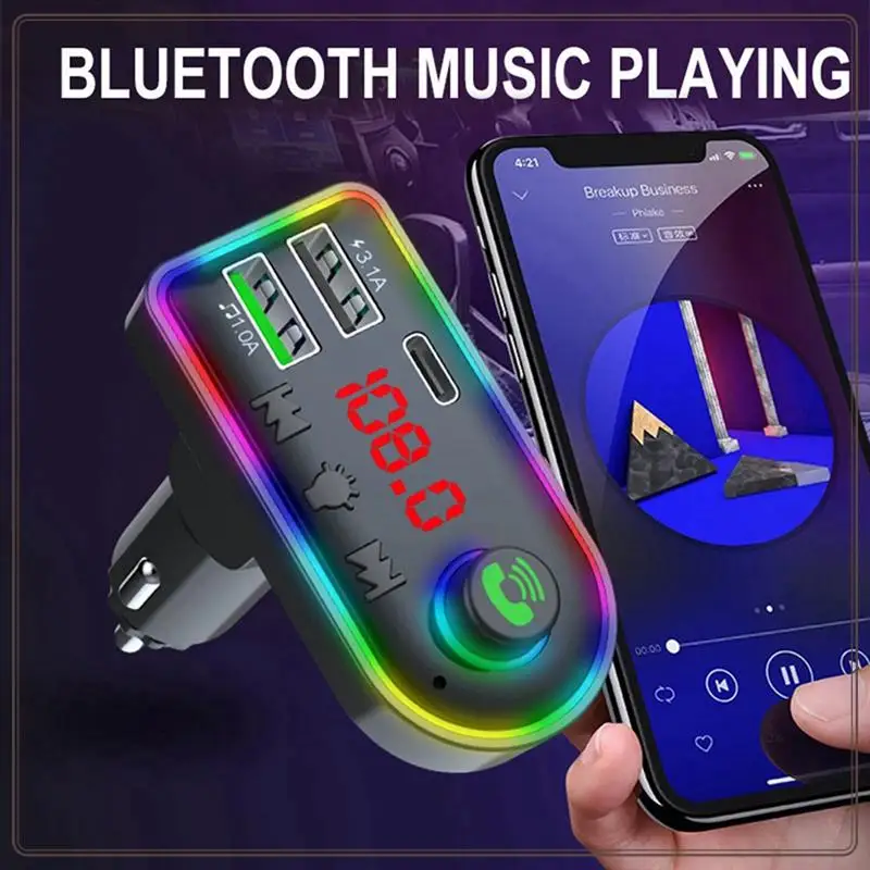 Reliable-F8 Bluetooth Автомобильный MP3-плеер FM-передатчик с быстрой зарядкой 3.1A Автомобильный MP3-плеер 5.3 HD Bluetooth, F8 Bluetooth Автомобильный MP3
Reliable-F8 Bluetooth Автомобильный MP3-плеер FM-передатчик с быстрой зарядкой 3.1A Автомобильный MP3-плеер 5.3 HD Bluetooth, F8 Bluetooth Автомобильный MP3