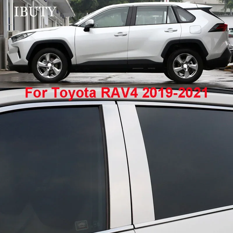 For Toyota RAV4 XA50 2021 2020 Car Side Window Center Pillar Stainless Steel Middle Column Trim B C Pillar Protection Strips
For Toyota RAV4 XA50 2021 2020 Car Side Window Center Pillar Stainless Steel Middle Column Trim B C Pillar Protection Strips