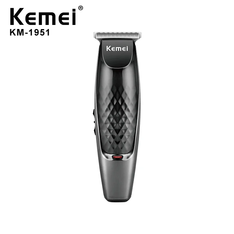 Kemei KM 1951 Cordless Hair Clipper for Men Rechargeable Engraving Trimmer with Blanking Combs, Portable Hair Cutting Kit
Kemei KM 1951 Cordless Hair Clipper for Men Rechargeable Engraving Trimmer with Blanking Combs, Portable Hair Cutting Kit