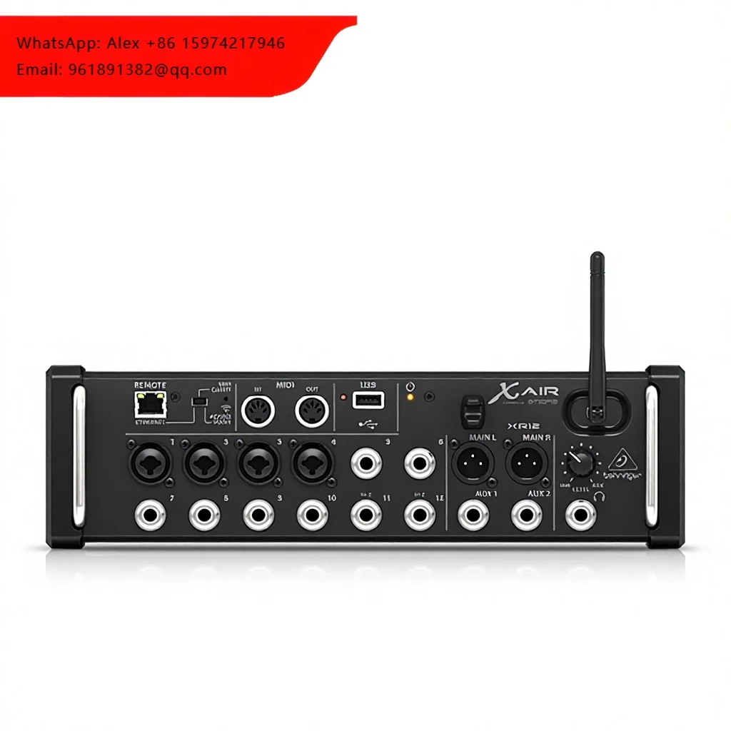 BEHRINGER XR12 Rack Digital Mixing Console Band Recording Live Mainland China
BEHRINGER XR12 Rack Digital Mixing Console Band Recording Live Mainland China