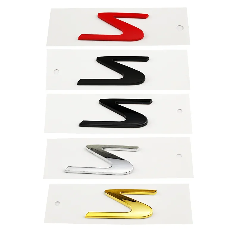 Car ABS S Logo Trunk Body Badge Emblem Decals Sticker For Maserati Modena Levante Quattroporte Ghibli Granturismo Trofeo
Car ABS S Logo Trunk Body Badge Emblem Decals Sticker For Maserati Modena Levante Quattroporte Ghibli Granturismo Trofeo