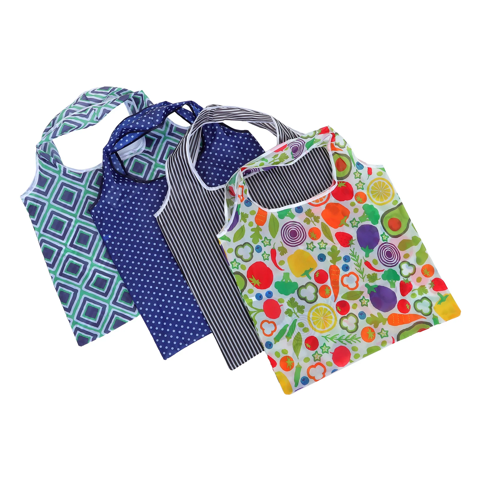 4Pcs Large Capacity Foldable Shopping Bags Portable Reusable Grocery Bags Heavy Duty Polyester Tote 33Lbs Reinforced Handles
4Pcs Large Capacity Foldable Shopping Bags Portable Reusable Grocery Bags Heavy Duty Polyester Tote 33Lbs Reinforced Handles