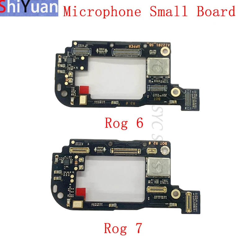 Гибкий кабель верхней микрофонной платы для Asus ROG Phone 6 AI2201 Rog 7, запасные части для печатной платы датчика
Гибкий кабель верхней микрофонной платы для Asus ROG Phone 6 AI2201 Rog 7, запасные части для печатной платы датчика
