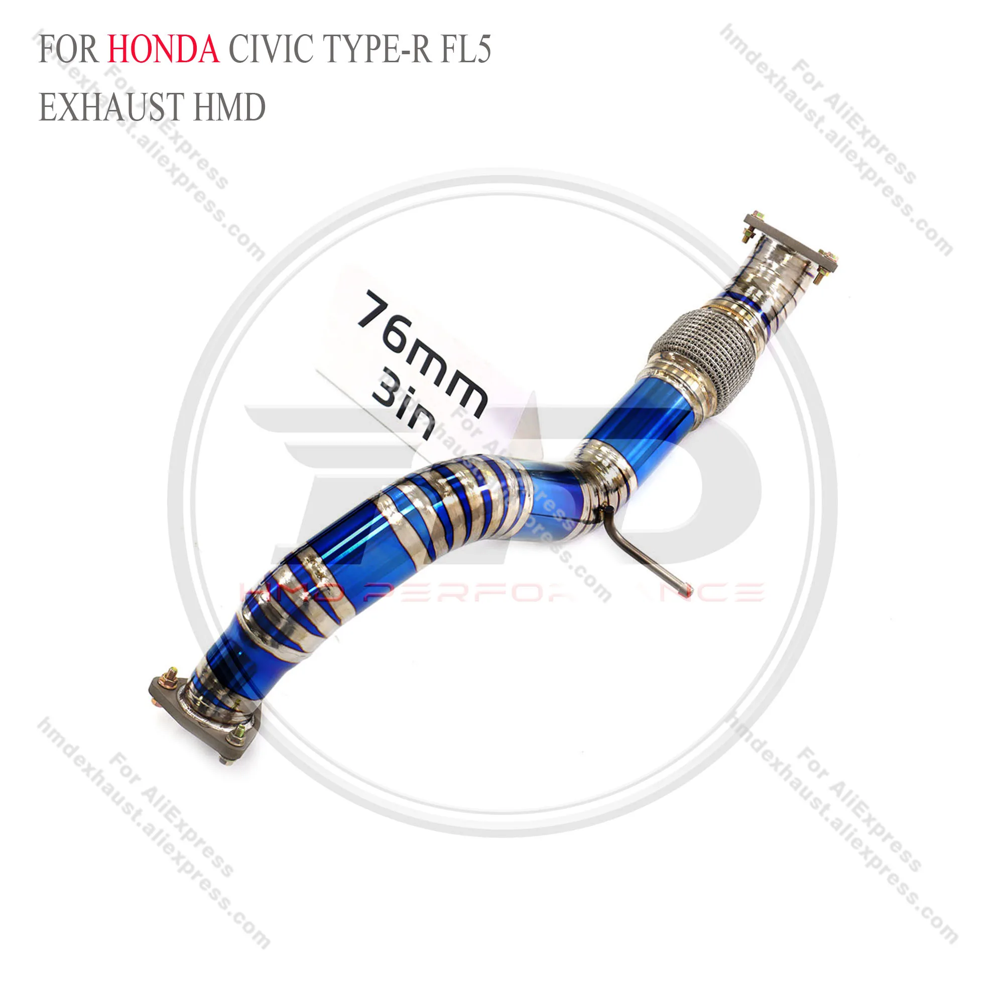 titanium resonant tube for Honda Civic Type-R Fl5 HMD Exhaust System Performance Quality certification
titanium resonant tube for Honda Civic Type-R Fl5 HMD Exhaust System Performance Quality certification
