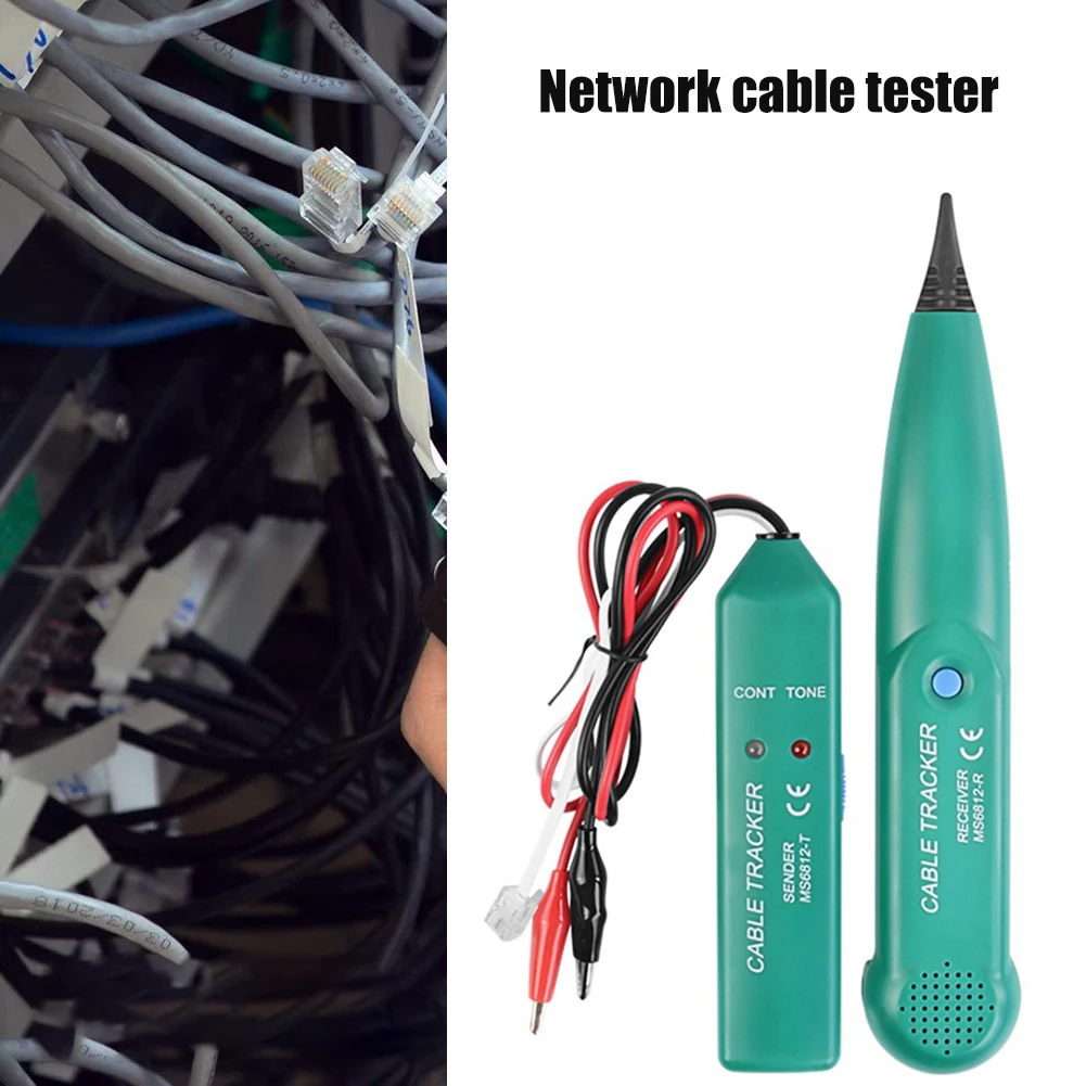 Network Cable Tracker Tester Telephone Wire Tracer Breakpoint Location Detector Telephone Wire Tracker Tracer Diagnose Tone Tool
Network Cable Tracker Tester Telephone Wire Tracer Breakpoint Location Detector Telephone Wire Tracker Tracer Diagnose Tone Tool