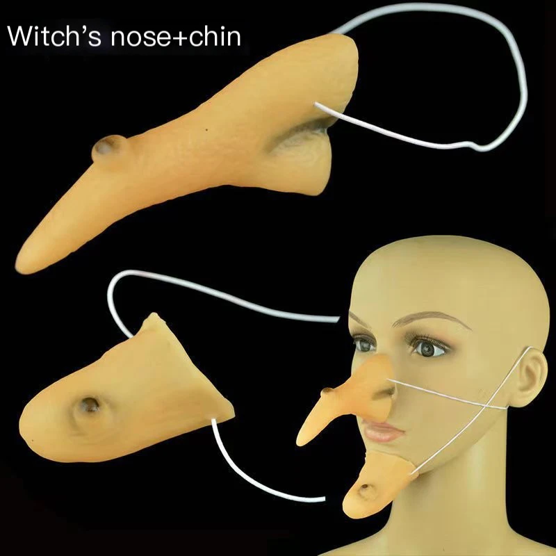 2PCS Wicked Witch Nose Chin Costume DIY Accessories Halloween Witch Nose Chin Funny Dress Up Cosplay Prop
2PCS Wicked Witch Nose Chin Costume DIY Accessories Halloween Witch Nose Chin Funny Dress Up Cosplay Prop