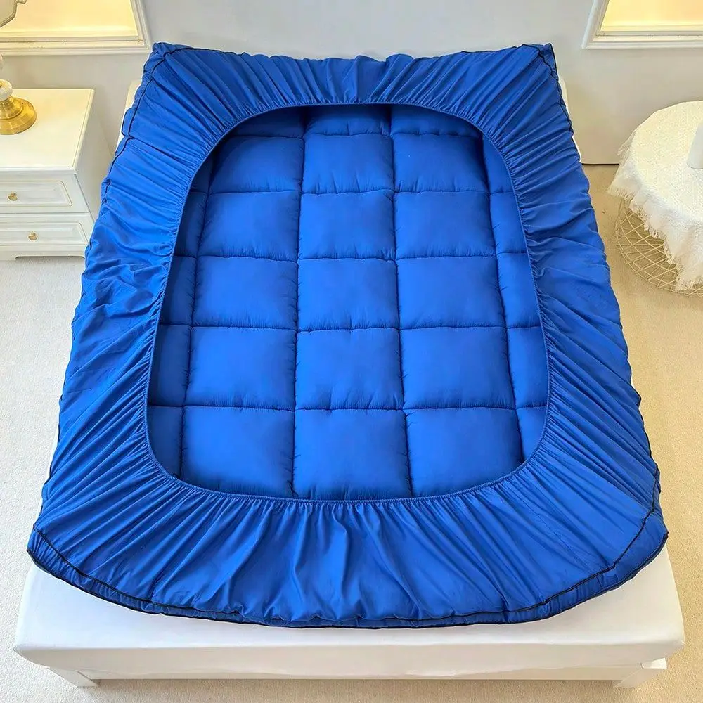 Mattress Cover With Cushioning Layer SpillProof StainResistant Bed Topper, Machine Washable Breathable Suitable For Bedrooms, D
Mattress Cover With Cushioning Layer SpillProof StainResistant Bed Topper, Machine Washable Breathable Suitable For Bedrooms, D