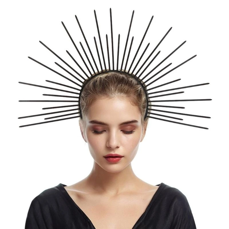 Elegant Radiance Crowns Wedding Headband Baroque Tiaras Hairband Women Accessories Cosplay Costume Props Church Hairband
Elegant Radiance Crowns Wedding Headband Baroque Tiaras Hairband Women Accessories Cosplay Costume Props Church Hairband