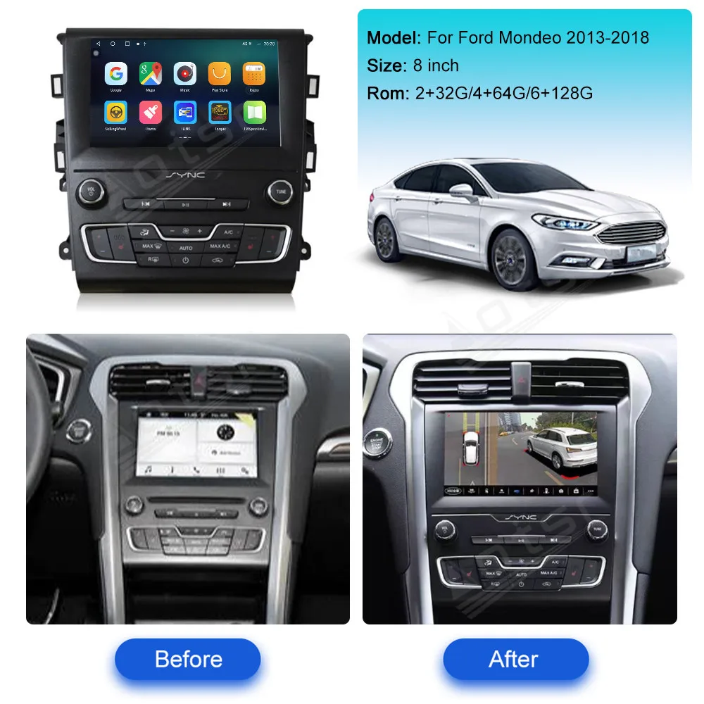 Автомагнитола для Ford Mondeo 2013-2017, DVD, мультимедийный видеоплеер, стерео, GPS-навигация, Carplay, DSP, 5G, Wi-Fi, Android, головное устройство
Автомагнитола для Ford Mondeo 2013-2017, DVD, мультимедийный видеоплеер, стерео, GPS-навигация, Carplay, DSP, 5G, Wi-Fi, Android, головное устройство