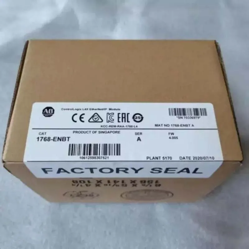 New Original 1768-ENBT 1768-PB3 Allen-Bradley POINT I/O Modules EtherNet/IP
New Original 1768-ENBT 1768-PB3 Allen-Bradley POINT I/O Modules EtherNet/IP