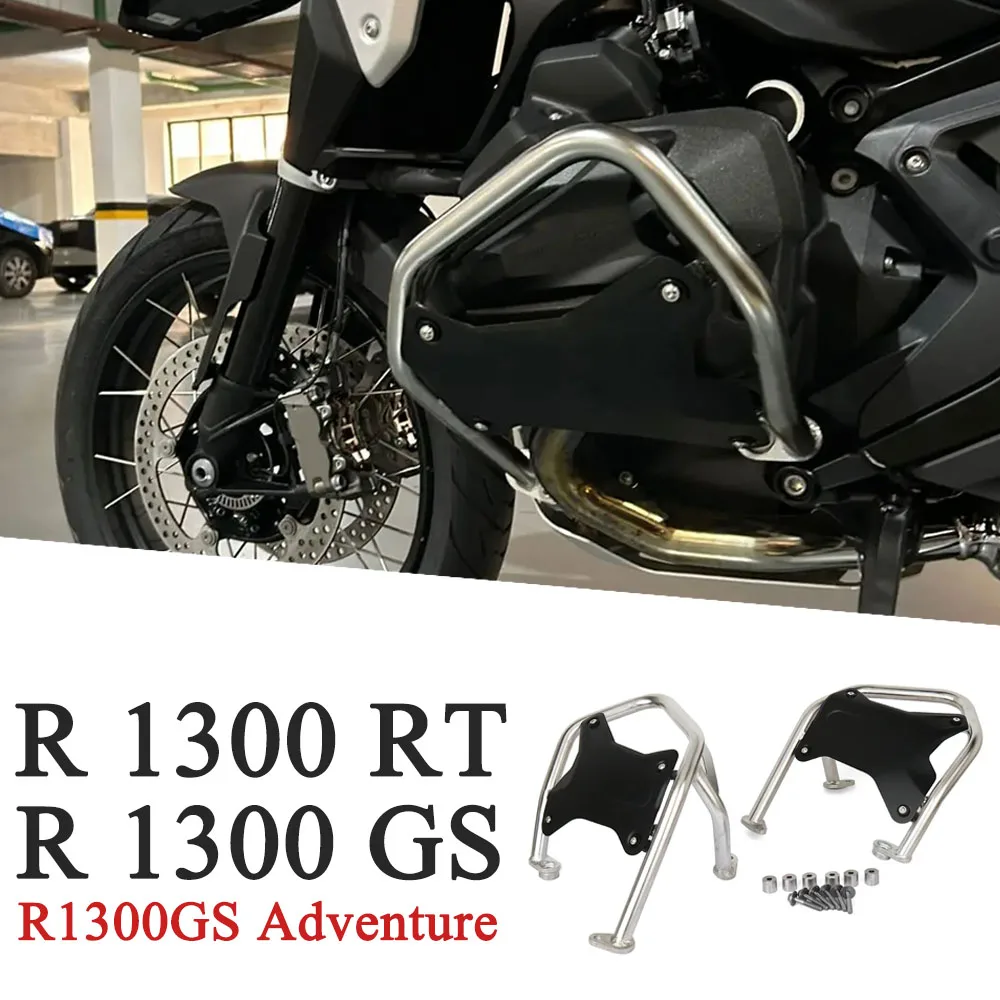 Motorcycle Left and Right Engine Protection Bar Cover Cylinder Head Guards Protector For BMW R1300GS Adventure GSA1300 2023-2026