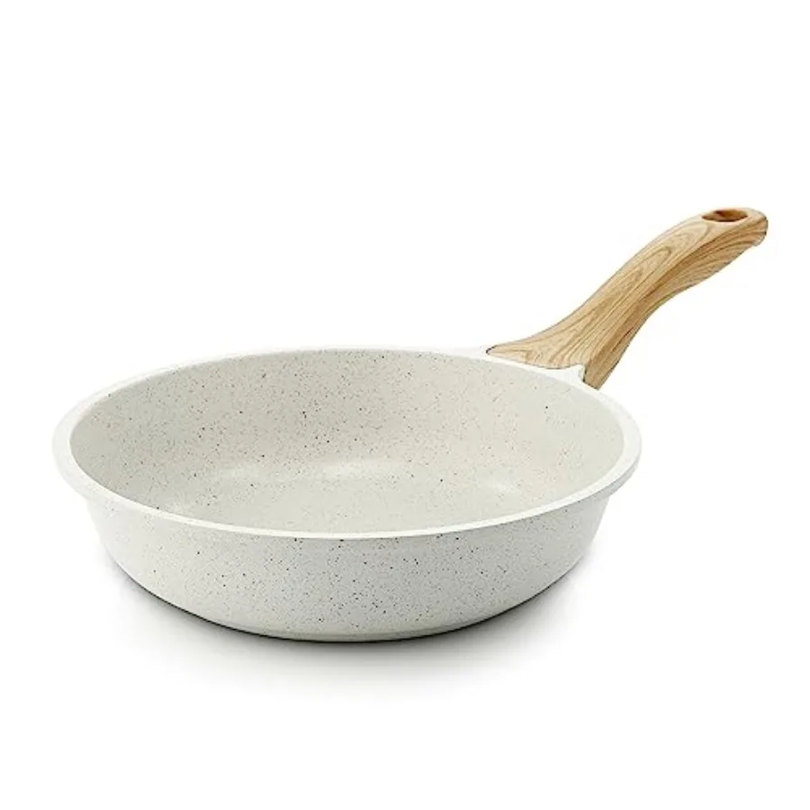 Nonstick Ceramic Fryg Pan Skillet, Omelet Pan, Healthy Non Toxic Chef Pan, duction Compatible Egg Pan with Heat Resistant Handl
Nonstick Ceramic Fryg Pan Skillet, Omelet Pan, Healthy Non Toxic Chef Pan, duction Compatible Egg Pan with Heat Resistant Handl