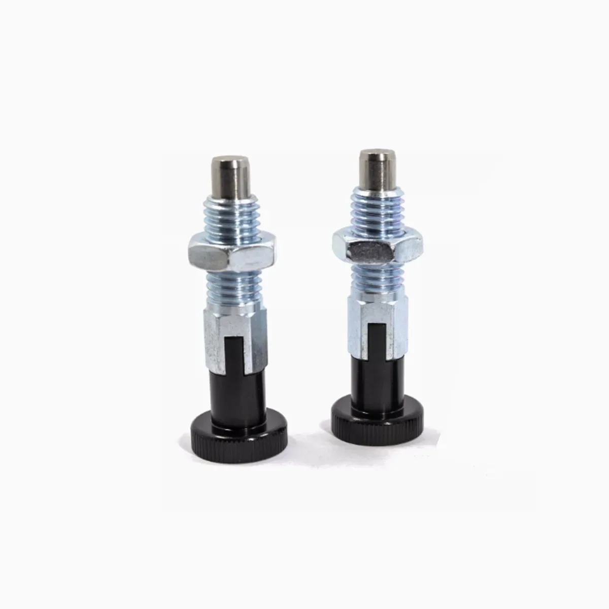 Coarse Tooth Self-Locking Knob, Plunger Indexing Pin, Threaded Locking Spring, Pulling Pin
Coarse Tooth Self-Locking Knob, Plunger Indexing Pin, Threaded Locking Spring, Pulling Pin