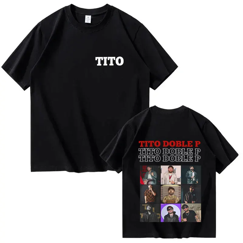Fashion Album T-shirt Tito Double P Ay Mama Tour 2025 Men's High-quality T-shirt 2025 Summer Pure Cotton 100% Printed T-shirt
Fashion Album T-shirt Tito Double P Ay Mama Tour 2025 Men's High-quality T-shirt 2025 Summer Pure Cotton 100% Printed T-shirt