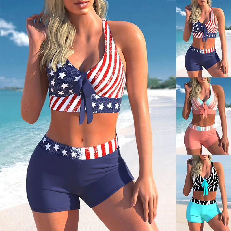 2023 Summer Two Piece Swimwear Beach Bikini Sexy Swimwear Set Summer Women's New Print Two Piece Bikini Beach Swimwear
2023 Summer Two Piece Swimwear Beach Bikini Sexy Swimwear Set Summer Women's New Print Two Piece Bikini Beach Swimwear