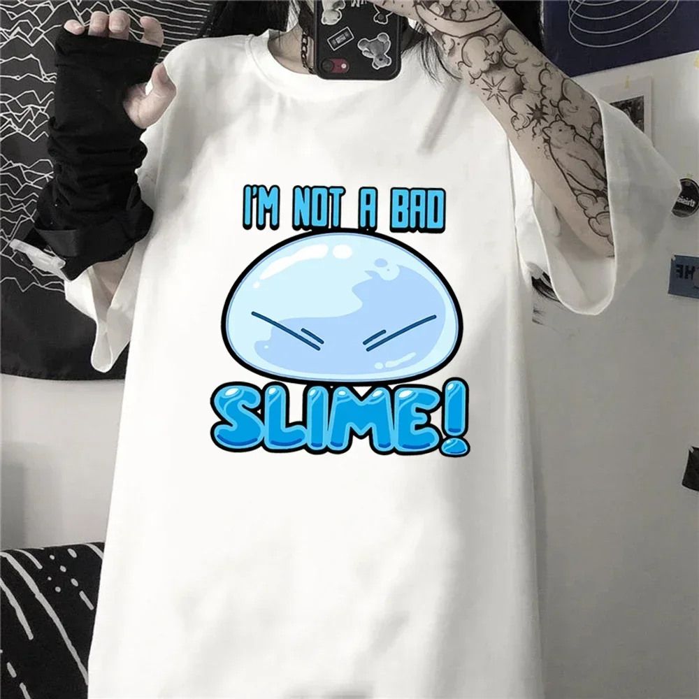 Cute Anime Women T-shirt That Time I Got Reincarnated As A Slime Lord of Tempest Print Short Sleeve Tee Shirt Y2k Clothing Tops
Cute Anime Women T-shirt That Time I Got Reincarnated As A Slime Lord of Tempest Print Short Sleeve Tee Shirt Y2k Clothing Tops