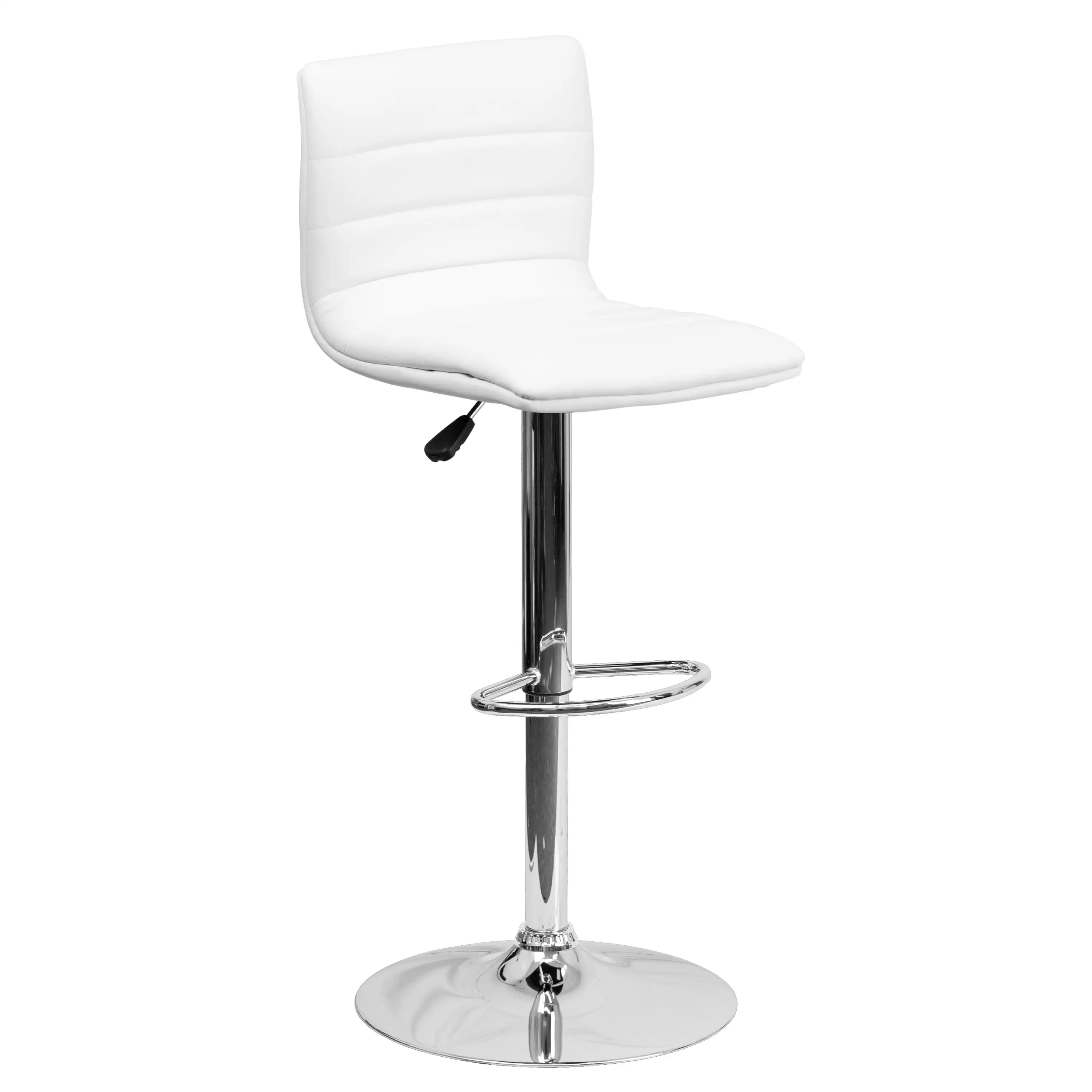 Betsy Modern White Vinyl Adjustable Bar Stool with Back, Counter Height Swivel Stool with Chrome Pedestal Base(Us Stock)
Betsy Modern White Vinyl Adjustable Bar Stool with Back, Counter Height Swivel Stool with Chrome Pedestal Base(Us Stock)
