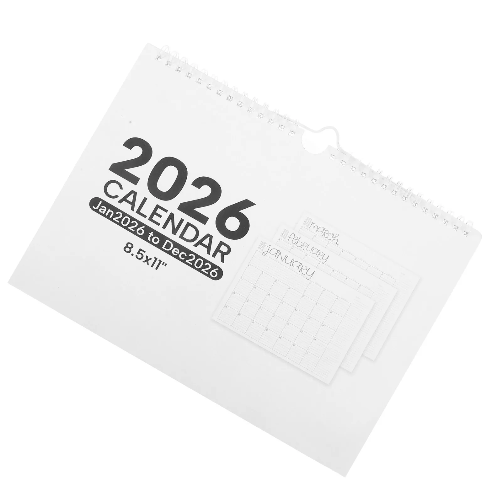 2026 Wall Calendar Large Monthly Spiral Bound Hanging Planner Wall Mounted Minimalist Design for Home Office Kitchen Planning
2026 Wall Calendar Large Monthly Spiral Bound Hanging Planner Wall Mounted Minimalist Design for Home Office Kitchen Planning