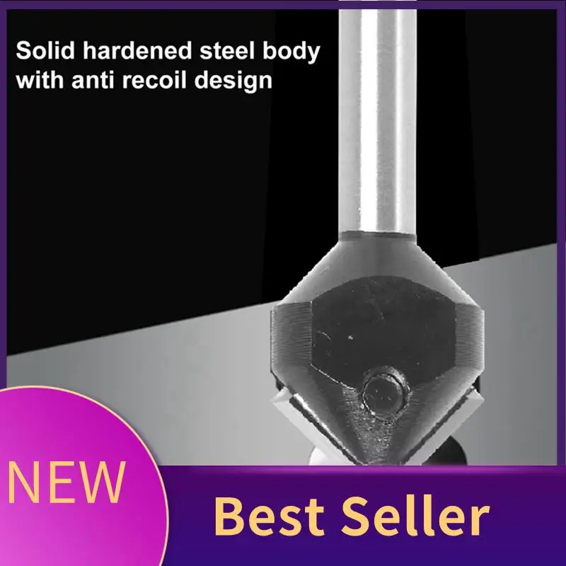 1/4Inch Shanks Carbide Spoiler V-Flute 90° Single Flute Ruter Drill Bit End Mill Woodworking Milling Cuttters Easy To Replace
1/4Inch Shanks Carbide Spoiler V-Flute 90° Single Flute Ruter Drill Bit End Mill Woodworking Milling Cuttters Easy To Replace