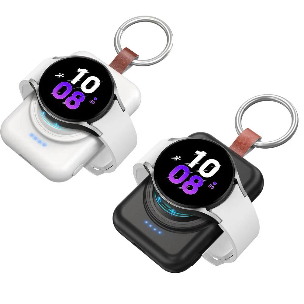 Беспроводное портативное зарядное устройство 1800 мАч для Samsung Galaxy Watch 6/6 Classic/5 Pro/4/3, активный 2/1, брелок для беспроводной зарядки
Беспроводное портативное зарядное устройство 1800 мАч для Samsung Galaxy Watch 6/6 Classic/5 Pro/4/3, активный 2/1, брелок для беспроводной зарядки