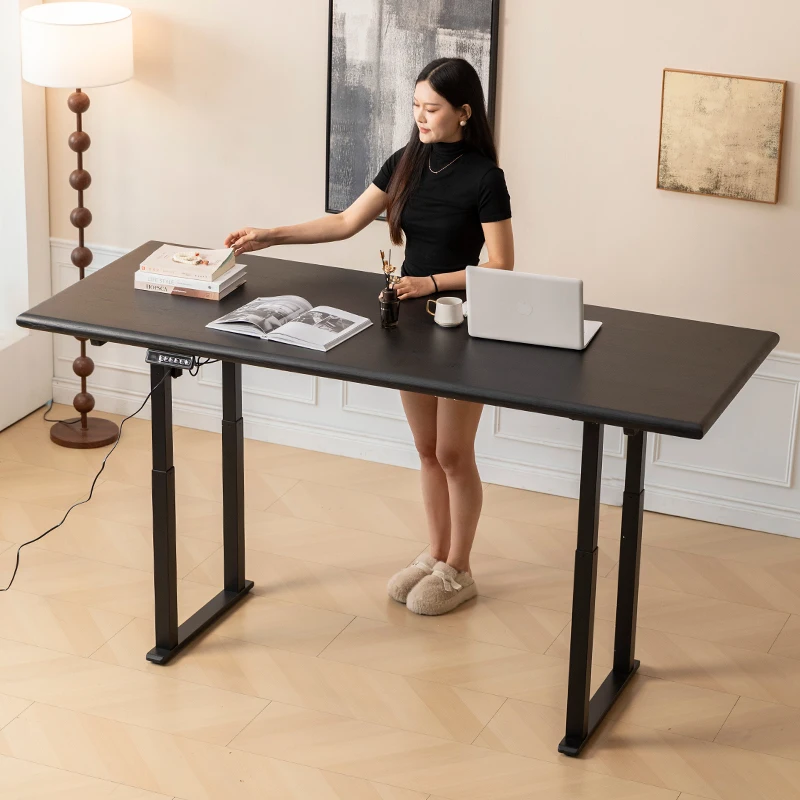 Solid wood electric lifting table computer e-sports home desk learning office intelligent workbench
Solid wood electric lifting table computer e-sports home desk learning office intelligent workbench