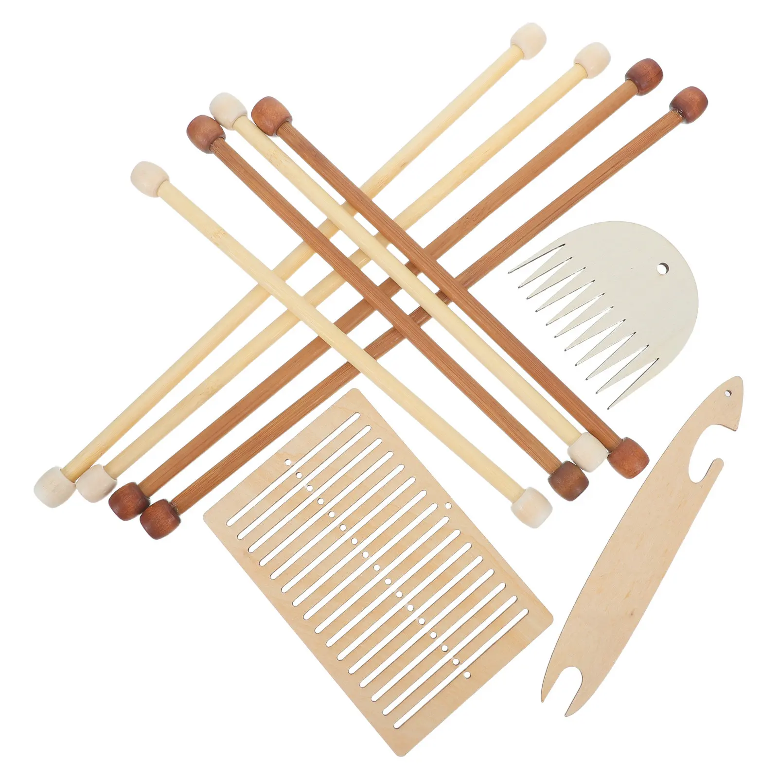 1Set Tapestry Weaving Tools Wooden Board Shuttle Comb Crochet Tool Rug Making Kit Portable Craft Supplies for DIY
1Set Tapestry Weaving Tools Wooden Board Shuttle Comb Crochet Tool Rug Making Kit Portable Craft Supplies for DIY