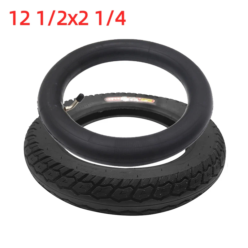 12inch 12 1/2x2 1/4 Outer Tyre Inner Tube for Bicycle Tire parts Accessories Wear resistant and easy to install
12inch 12 1/2x2 1/4 Outer Tyre Inner Tube for Bicycle Tire parts Accessories Wear resistant and easy to install