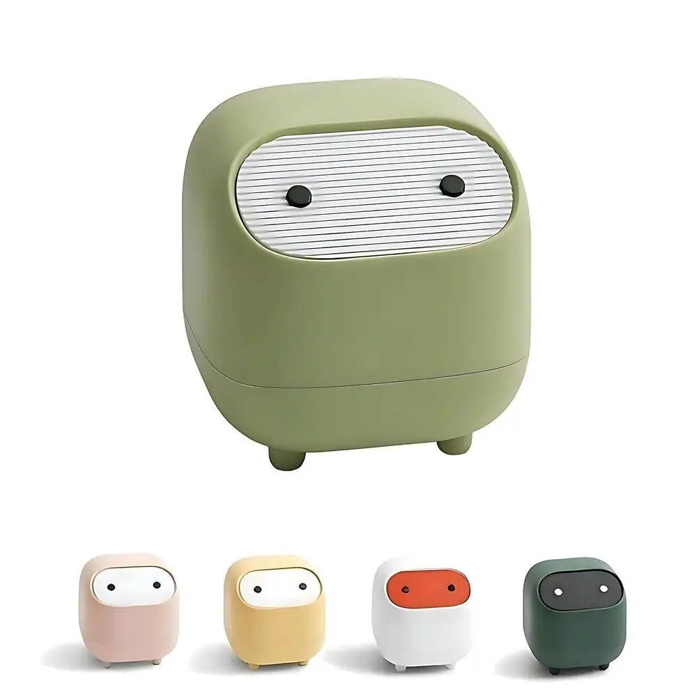 Light Green Mini Desk Trash Can with Lid, Cute Wastebasket for Office or Coffee Table
Light Green Mini Desk Trash Can with Lid, Cute Wastebasket for Office or Coffee Table